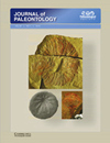 JOURNAL OF PALEONTOLOGY雜志封面